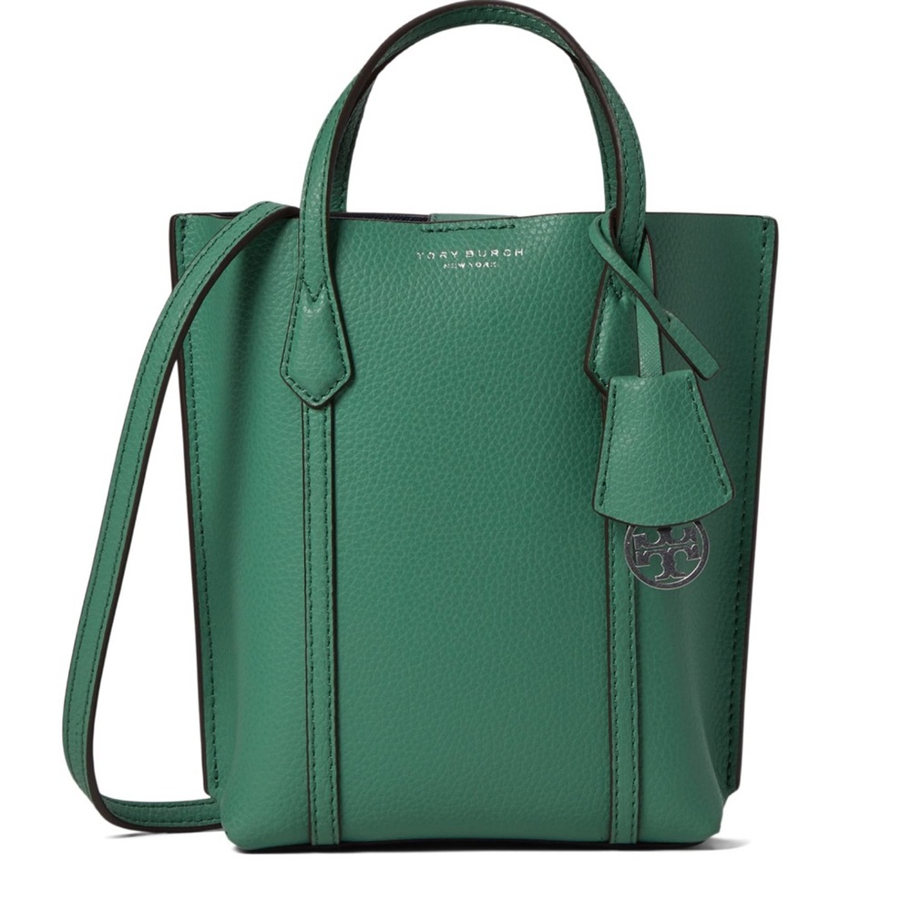 Tory Burch Mini Perry Tote In Patina NWT